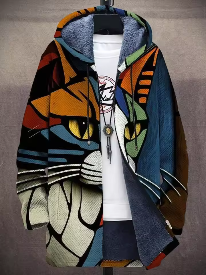 Lily - Cardigan Artistique Luxueux