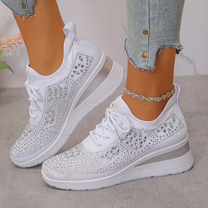 Giselle – Baskets orthopédiques avec strass scintillants