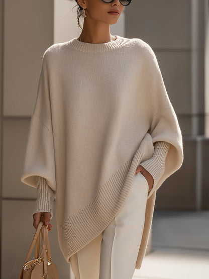 ISALIE | Pull en laine mélangée coupe oversize