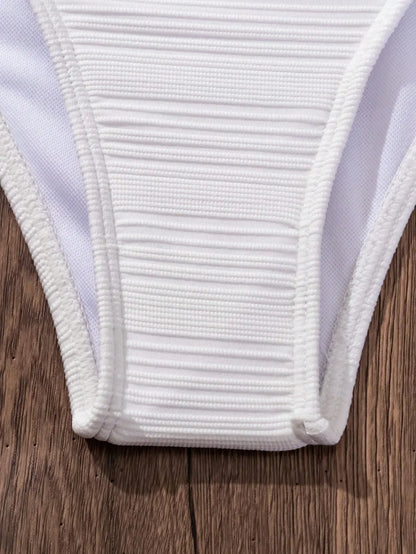 Sandra | Haut Croisé à Haut Soutien, Bikini Taille Haute