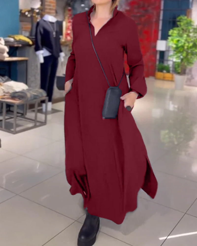 TARA™ - Robe Maxi Élégante et Fluide