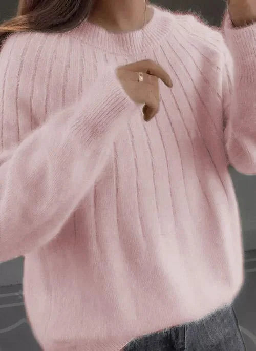 SHARON | Sweter dziany