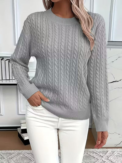 Aria™ | Miękki Sweter Minimalistyczny