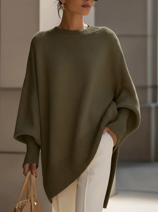 ISALIE | Pull en laine mélangée coupe oversize
