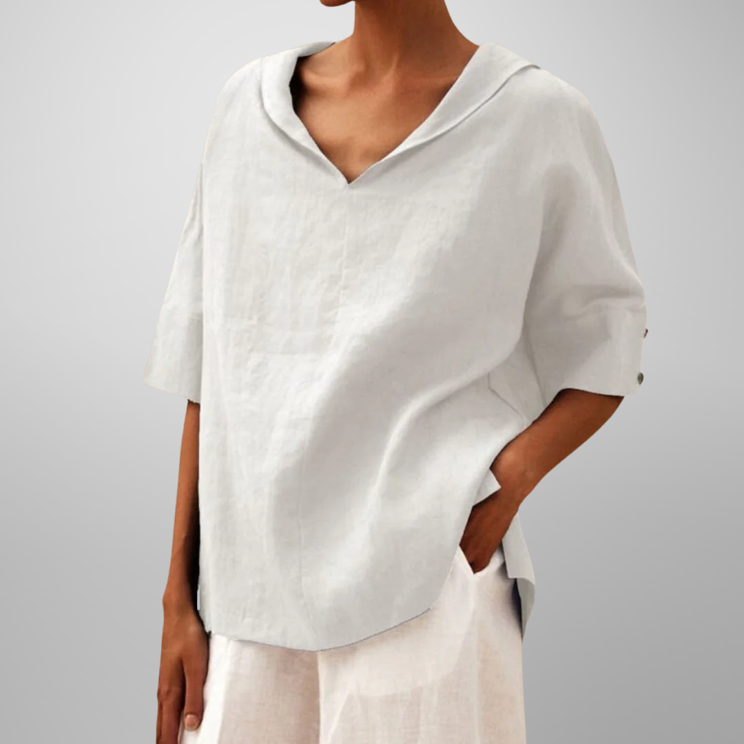 LUCY™ – Blouse en Coton Ample