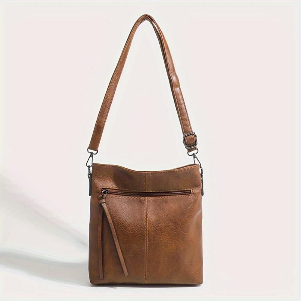 Sac bandoulière carré rétro Lena