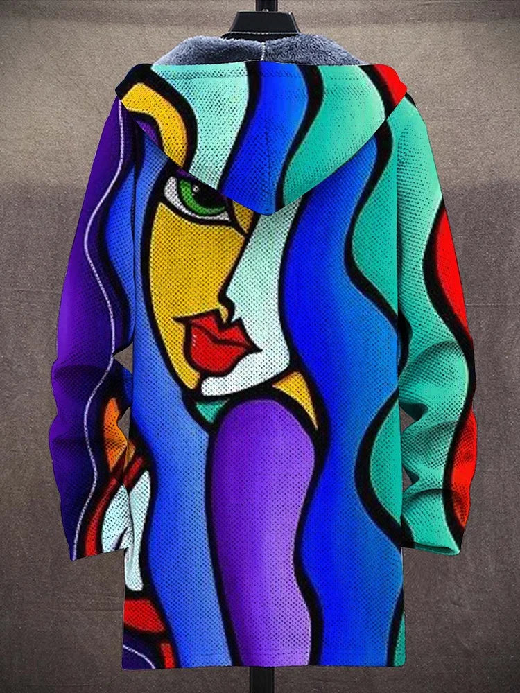 Samira - Cardigan Artistique Élégant