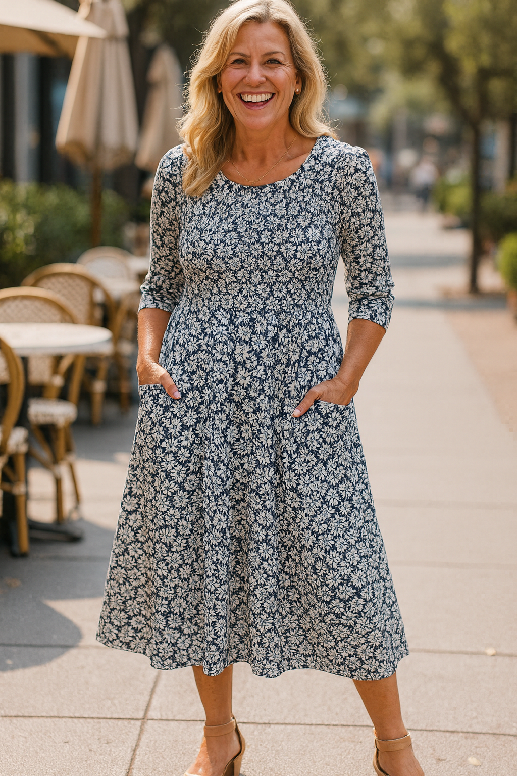 Meliora | Robe Midi Élégance Quotidienne – Confort Flatteur, Confiance Intemporelle (S-5XL)