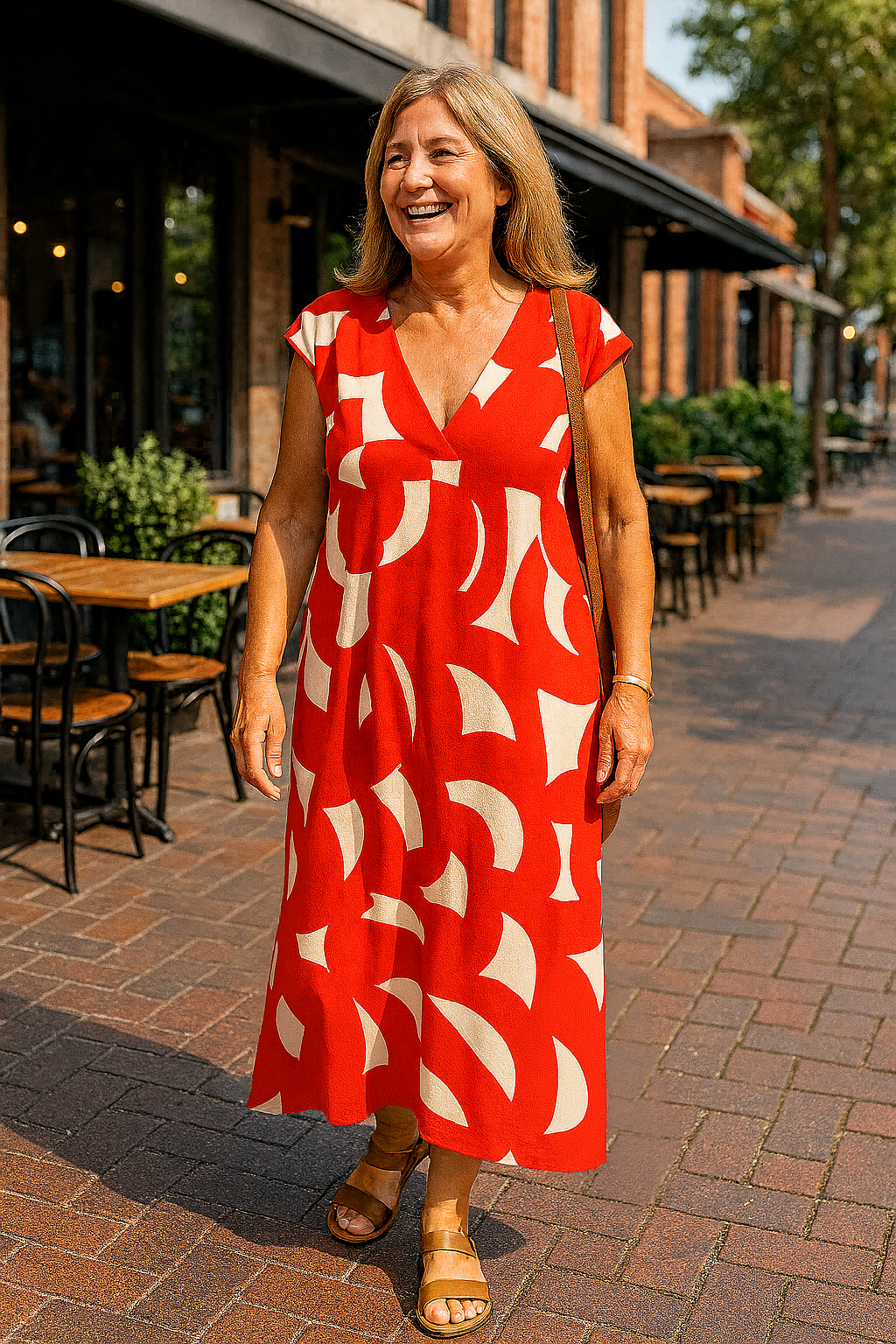 Corinne | Robe Maxi Sophistiquée – Coupe Flatteuse avec Couverture du Ventre