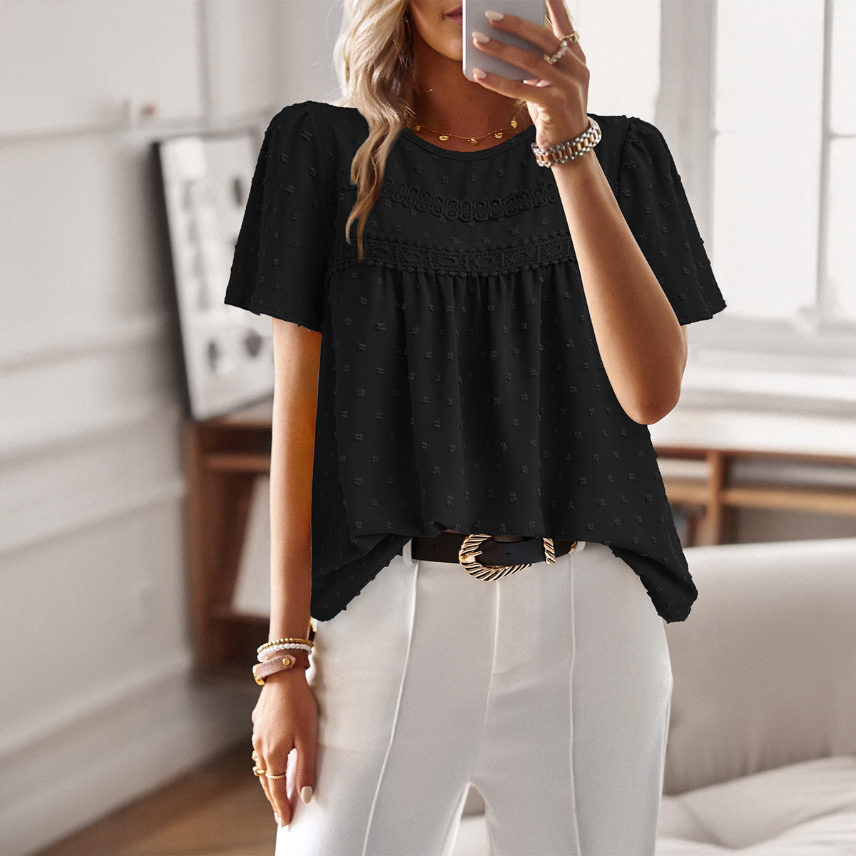 LYSSA™ – Chemise Décontractée Quotidienne