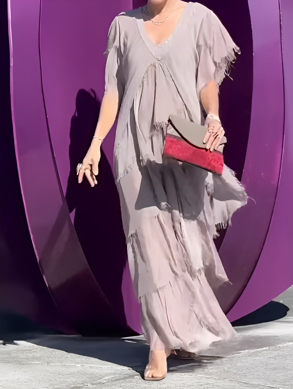 LYNETTE™ - Robe Longue Élégante et Fluide