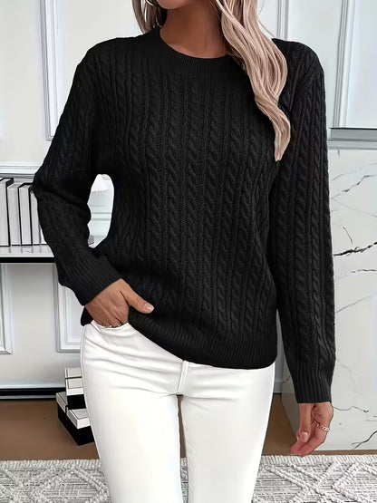 Aria™ | Miękki Sweter Minimalistyczny