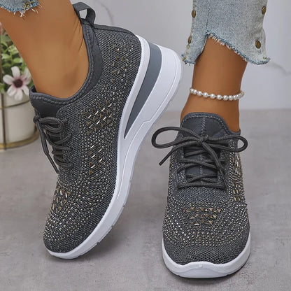 Giselle – Baskets orthopédiques avec strass scintillants