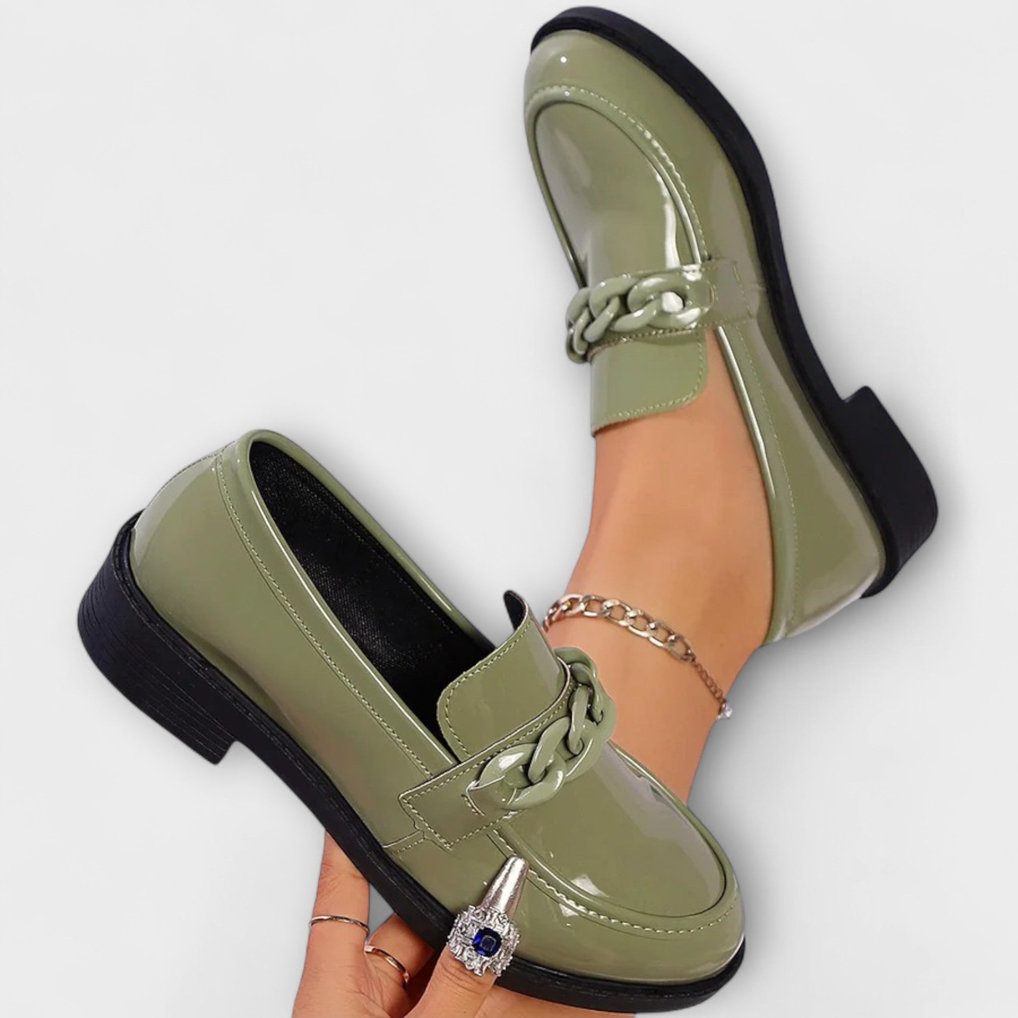 Marielle™ | Mocassins Casual à Bout Rond