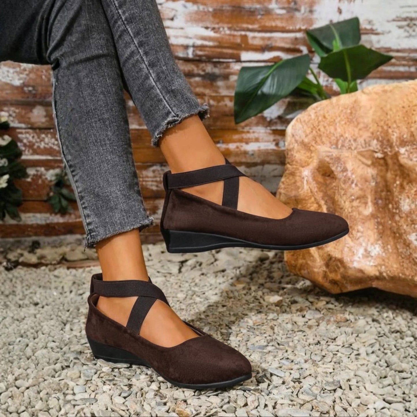 ANGEL™ - Chaussures à talon compensé fermées et confortables