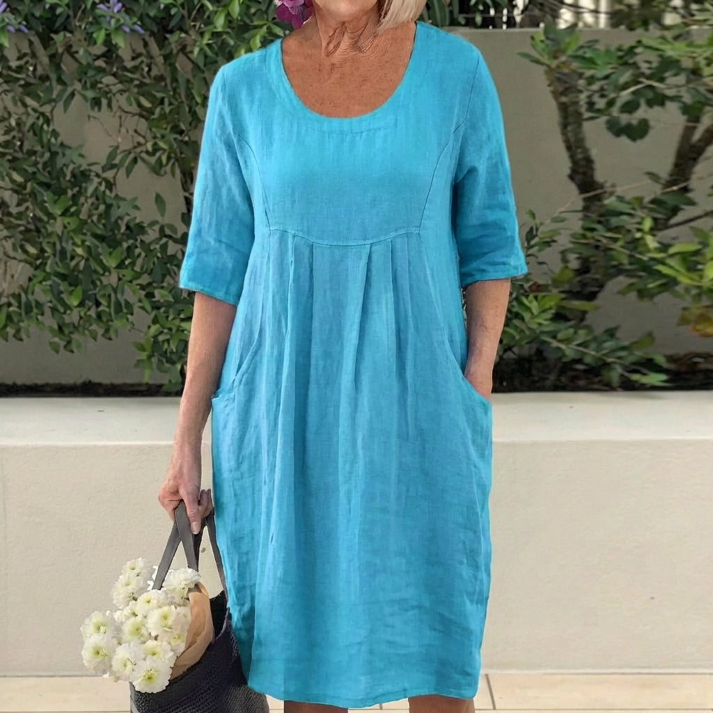 Jytte™ | Robe Élégante Avec Poches