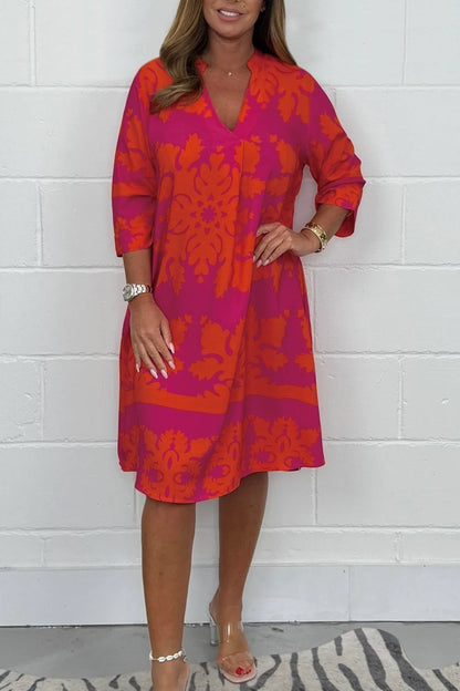 Alba – Robe de printemps fluide et élégante