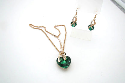 Bijoux Selena Marisse émeraude | Or